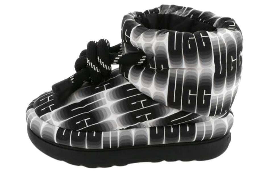 Зимние ботинки женские черные Ugg