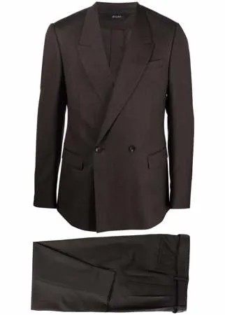 Z Zegna костюм с двубортным пиджаком