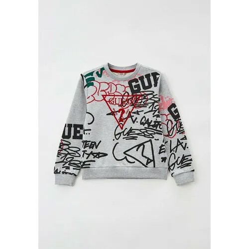 Свитшот GUESS, размер 10, серый