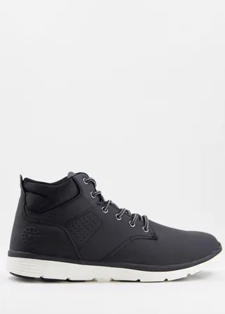 Черные ботинки из искусственной кожи с контрастной подошвой Jack & Jones-Черный цвет
