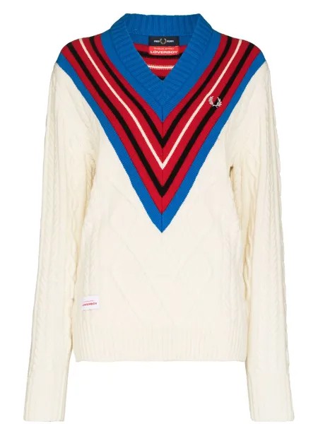 Charles Jeffrey Loverboy джемпер из коллаборации с Fred Perry