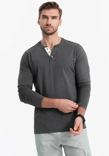 Рубашка с длинным рукавом Ombre, цвет dark grey