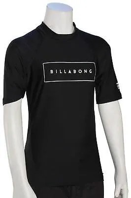 Рашгард Billabong Boys All Day United SS — черный — новый