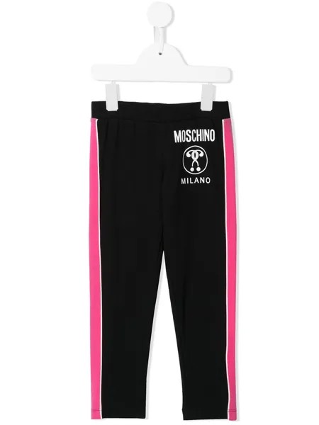 Moschino Kids легинсы с принтом
