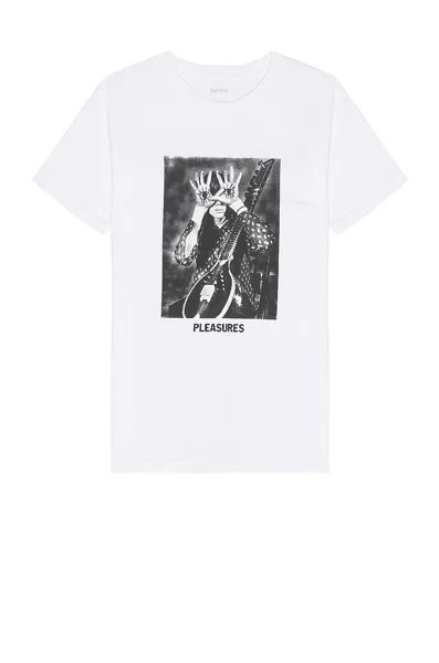 Футболка Pleasures X Sonic Youth Star Power T-shirt, белый