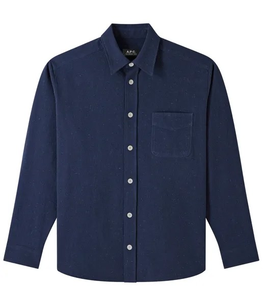 Астон футболка APC, цвет Dark Navy Blue