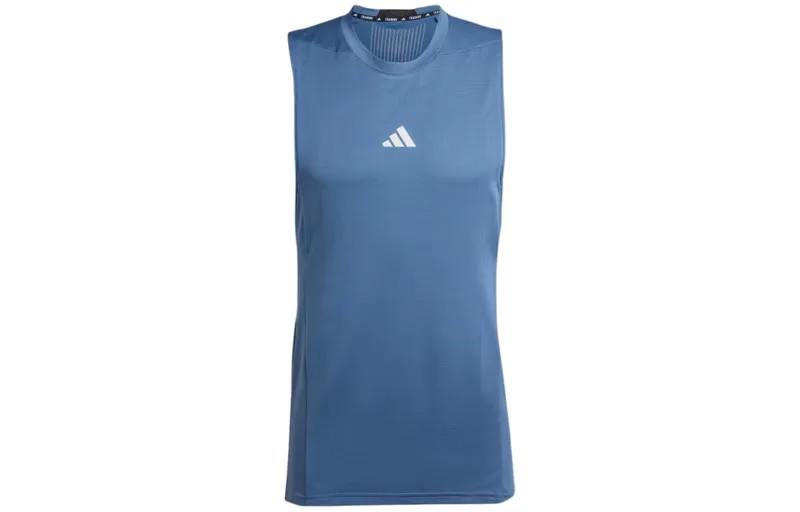 Майка мужская синий Adidas, синий