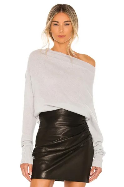 Свитер Brochu Walker Lori Off the Shoulder, цвет Blue Haze Melange
