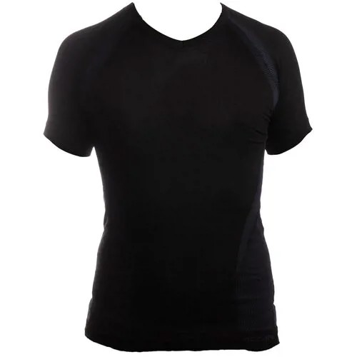 Термобелье футболка Accapi, влагоотводящий материал, размер M, черный