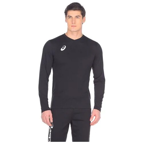 Лонгслив ASICS, размер 2XL, черный