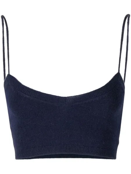 Укороченный топ Evie Cashmere In Love, синий