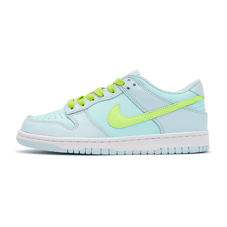 Кроссовки Nike Dunk Skateboarding Shoes Women's Low-top Green, зеленый