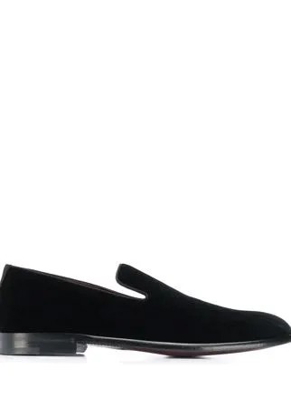 Dolce & Gabbana бархатные слиперы