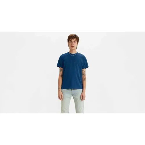 Футболка Levi's, размер M, синий