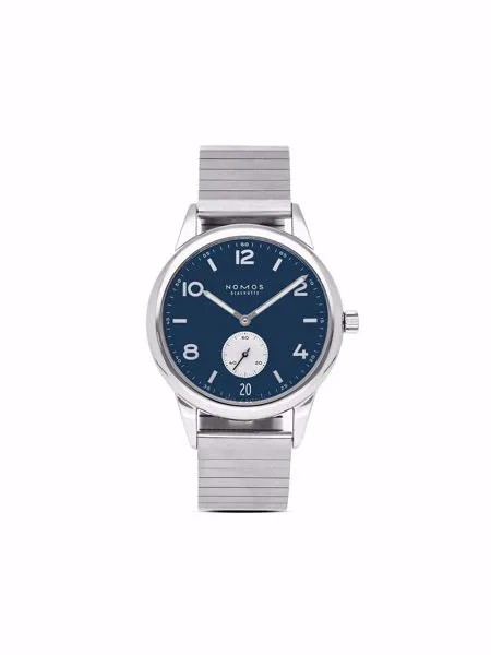 NOMOS Glashütte наручные часы Club Automatic Date pre-owned 41 мм