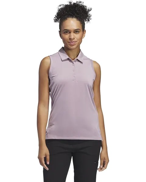Поло adidas Golf Ultimate365 Solid Sleeveless Shirt, цвет Preloved Fig