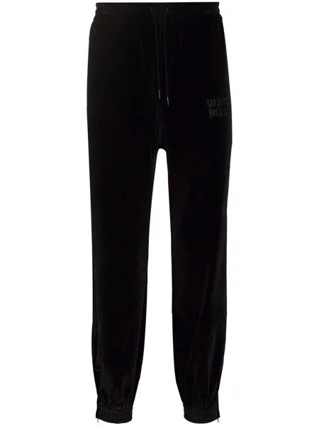 Wacko Maria velvet straight-leg trousers