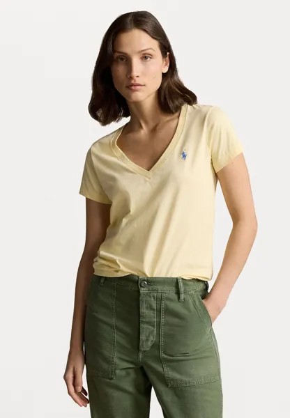 Базовая Футболка NEW SHORT SLEEVE Ralph Lauren, желтый