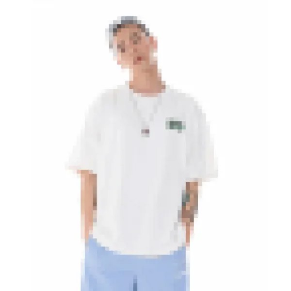 Кремовая футболка с коротким рукавом для мальчиков NERDY Camping Boy