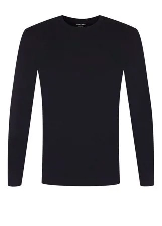 Однотонный лонгслив из вискозы Giorgio Armani