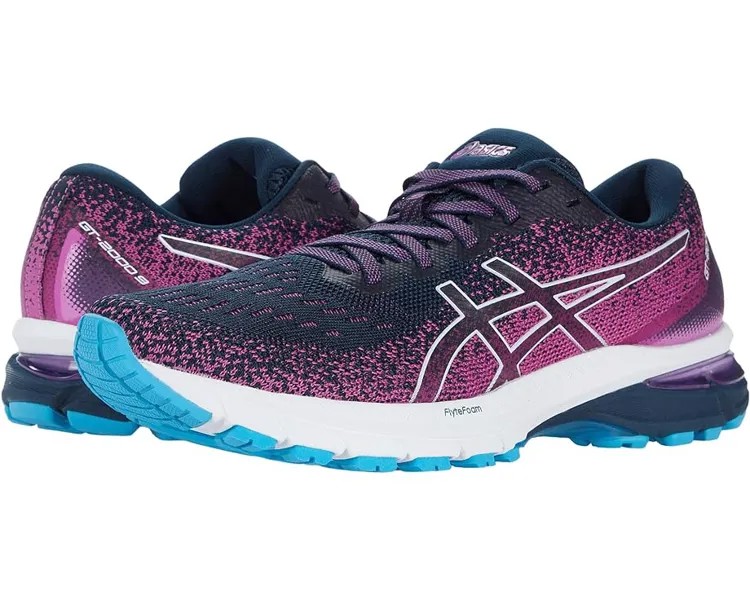 Кроссовки ASICS GT-2000 9, цвет French Blue/White