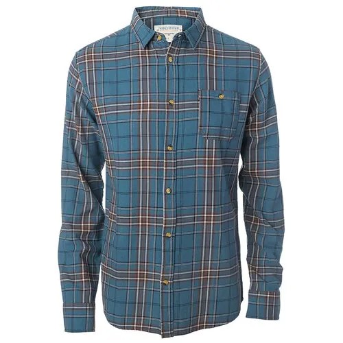 Рубашка мужская Rip Curl faded check indian teal, размер S