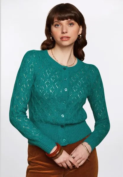 Кардиган PUFF BORGO King Louie, цвет ponderosa green
