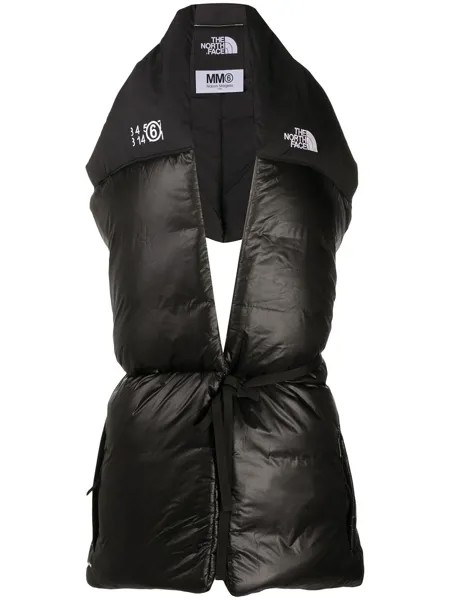 MM6 Maison Margiela объемный шарф Nupse из коллаборации с The North Face