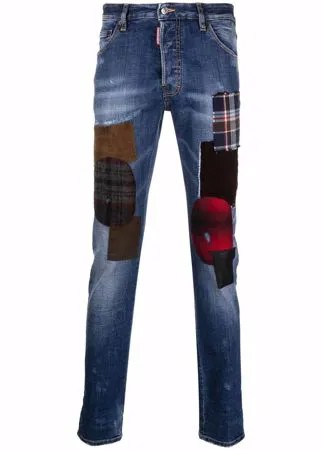 Dsquared2 джинсы Hand Me Down Patch Cool Guy