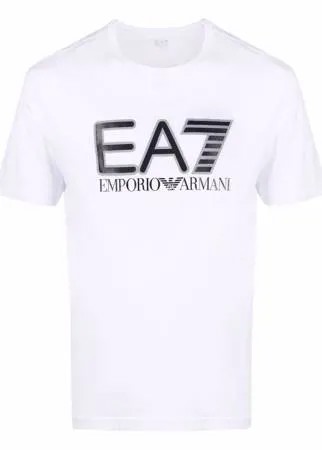 Ea7 Emporio Armani футболка с логотипом