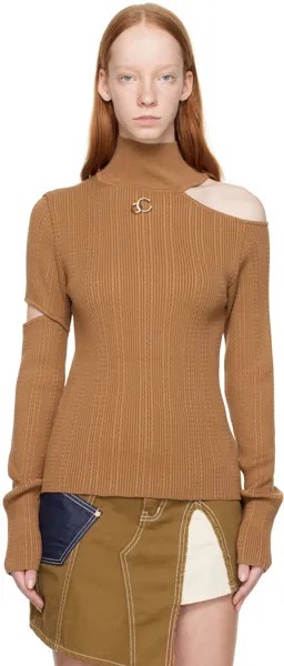 SSENSE Эксклюзивный коричневый свитер Jessica Andersson Bell