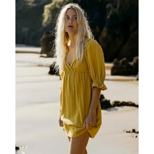 Платье BILLABONG, размер XS/6, желтый