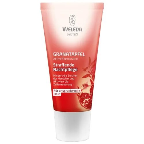 Weleda Гранатовый ночной крем-лифтинг для лица, шеи и области декольте, 30 мл