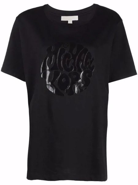 Michael Michael Kors футболка с тисненым логотипом
