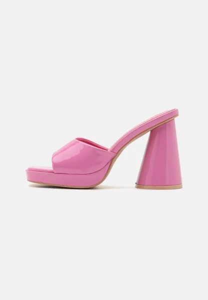 Туфли-мюли на высоком каблуке KIKO RAID, цвет pink