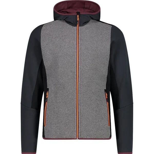 Худи CMP Fix Hood 32M2257, серый