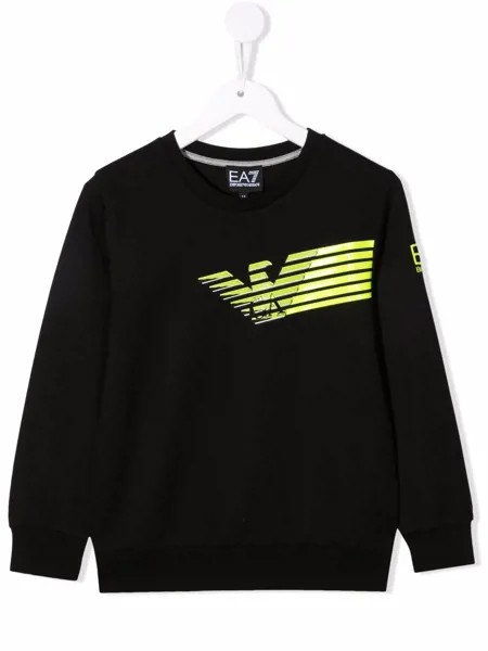 Emporio Armani Kids толстовка с логотипом