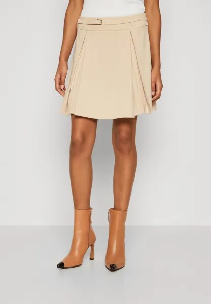 Юбка плиссе LANA PLEATED SKIRT Guess, цвет foamy taupe