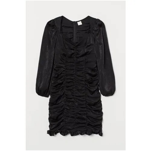 Платье H&M, размер 8, черный