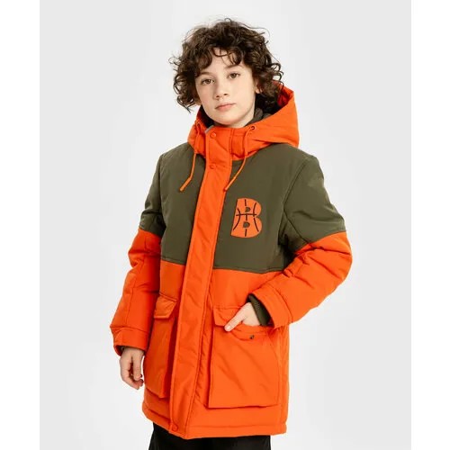 Куртка Button Blue, размер 104, зеленый