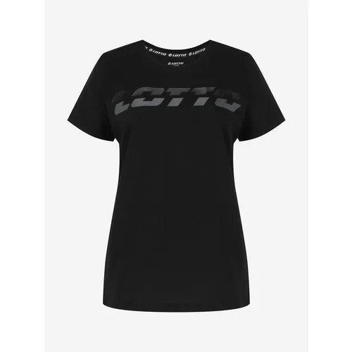 Футболка Lotto OLIMPICO LINE T-SHIRT W, размер S, черный