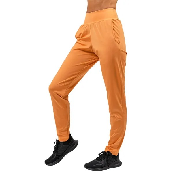 Брюки Nebbia Shiny Slim Fit Sleek Sweat, оранжевый