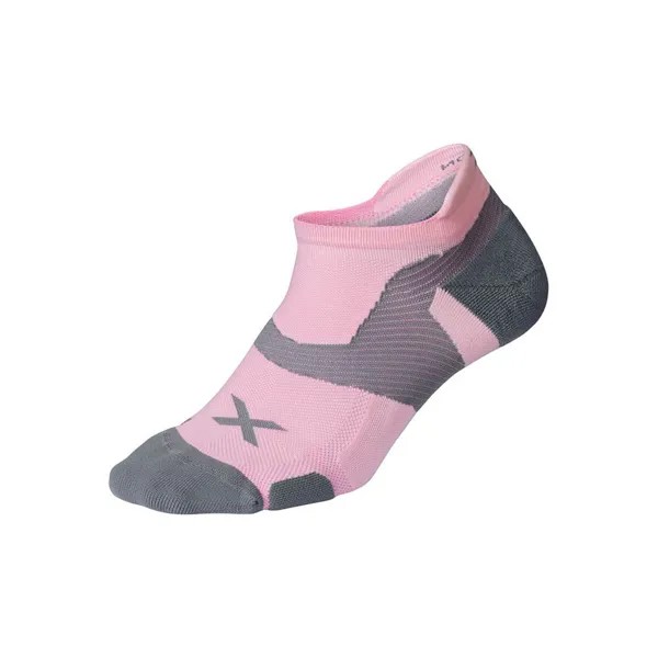 Носки 2XU Vector Cushion no show, розовый