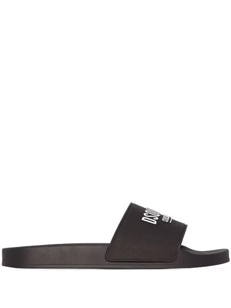 Dsquared2 шлепанцы с логотипом