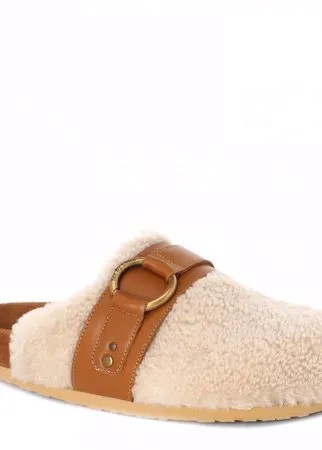Женские сабо Клоги SEE by CHLOE GEMA LOAFERS SB37181A цв. молочно-белый 37 EU