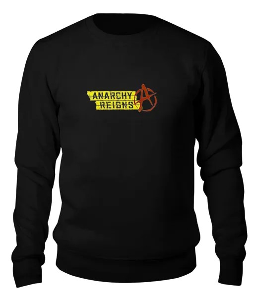 Свитшот унисекс Printio Punks not dead черный 2XL