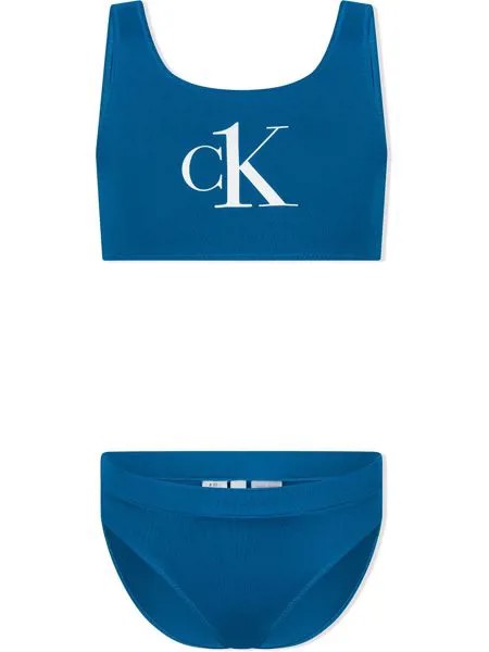 Calvin Klein Kids бикини с логотипом