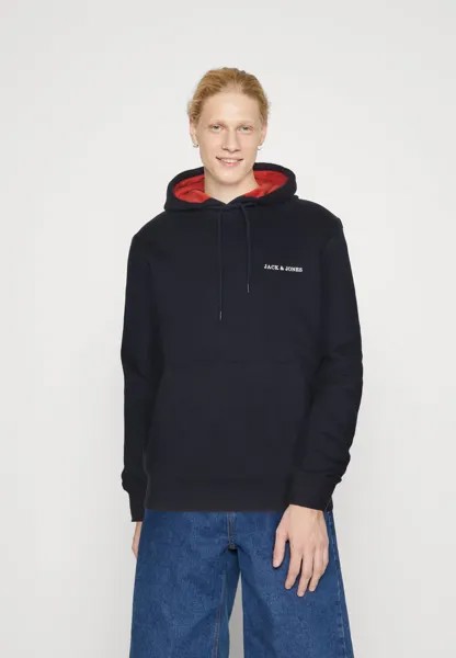 Толстовка JJCONVERT HOOD Jack & Jones, темно-синий пиджак