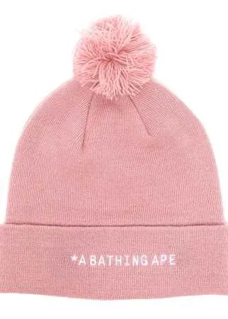 A BATHING APE® шапка бини с вышитым логотипом