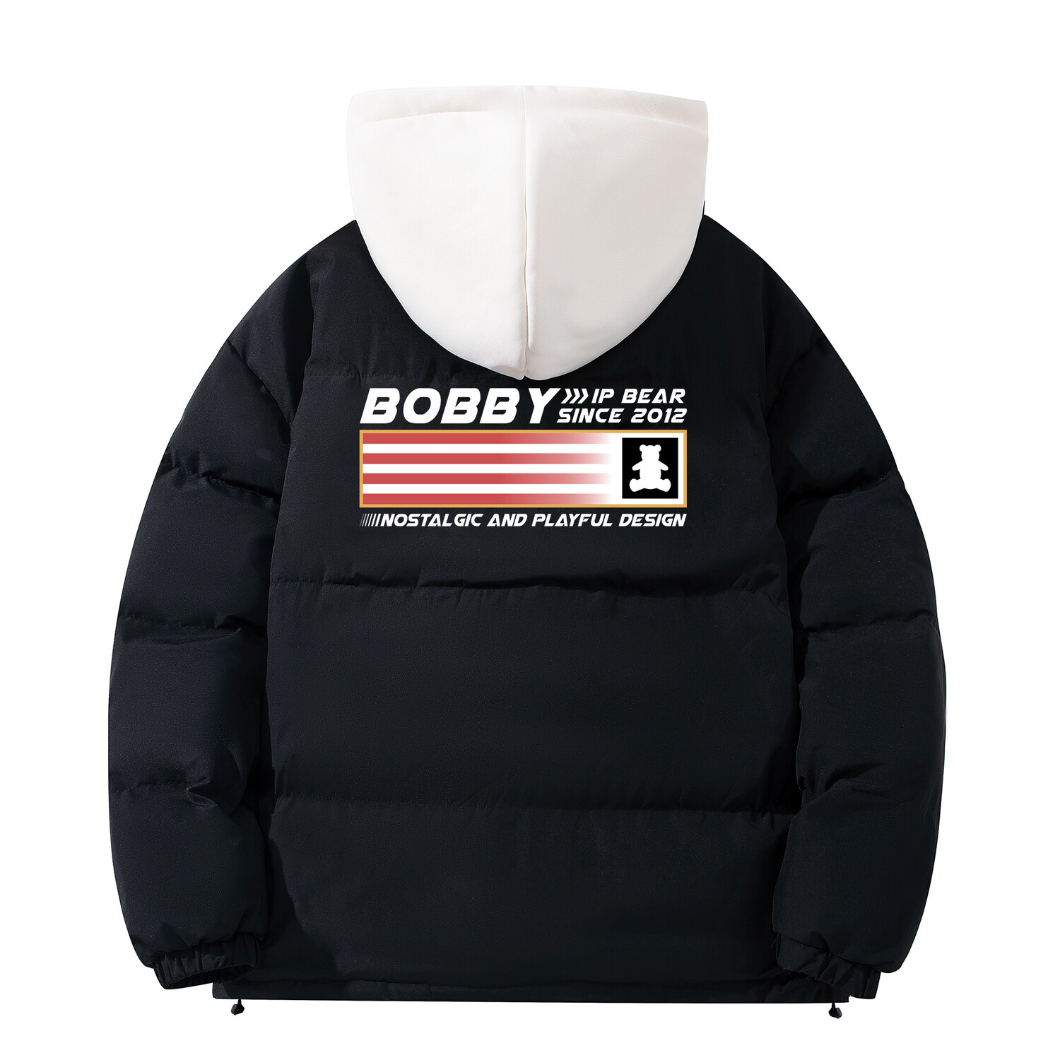 Пуховик унисекс BOBBY ABLEY, Коричневый